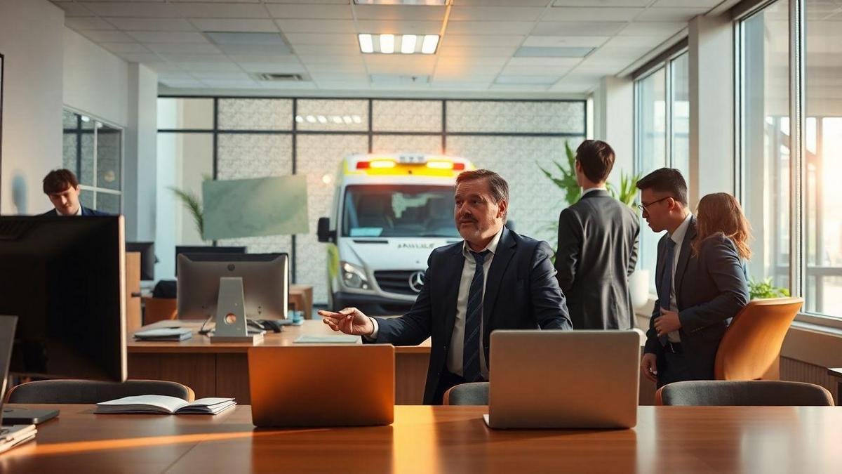 Como proceder após um acidente de trabalho
