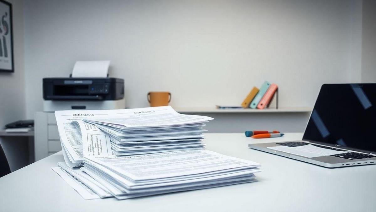 Documentação Necessária para Formalizar o Contrato