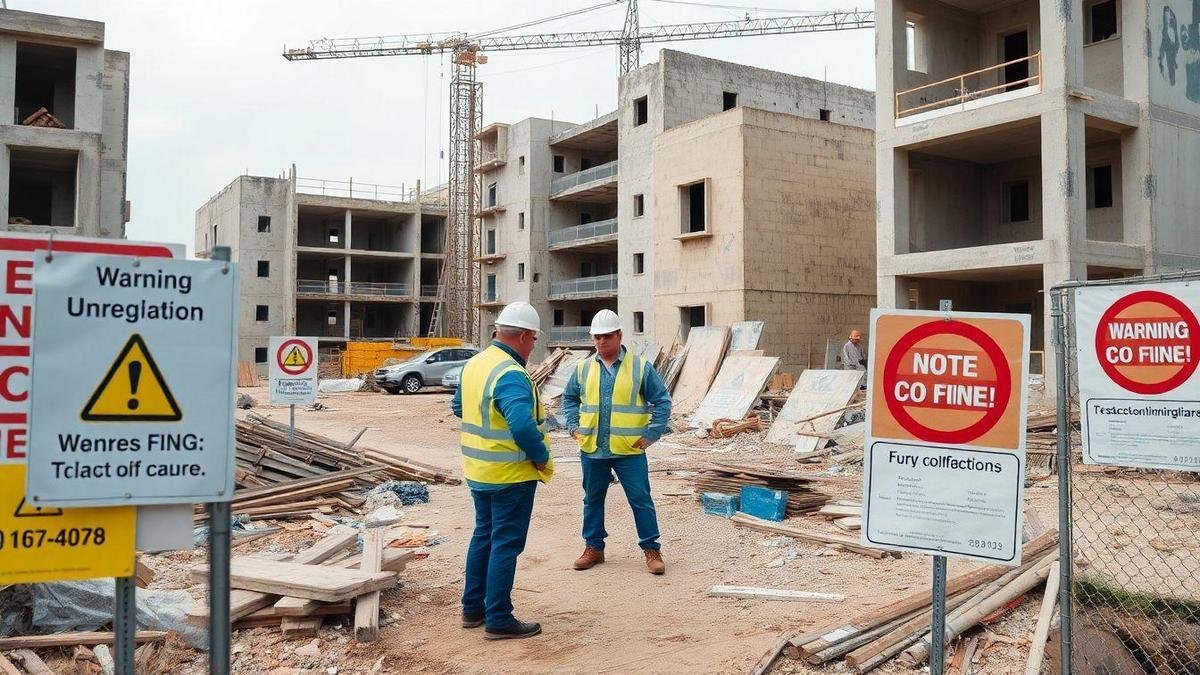 Multas para Obras Irregulares Multas para Obras Irregulares