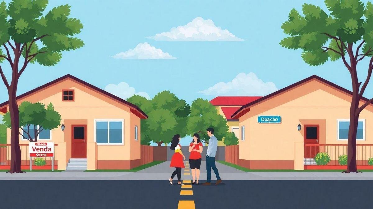 Entendendo as Diferenças entre Doação e Venda de Imóvel Entendendo as Diferenças entre Doação e Venda de Imóvel