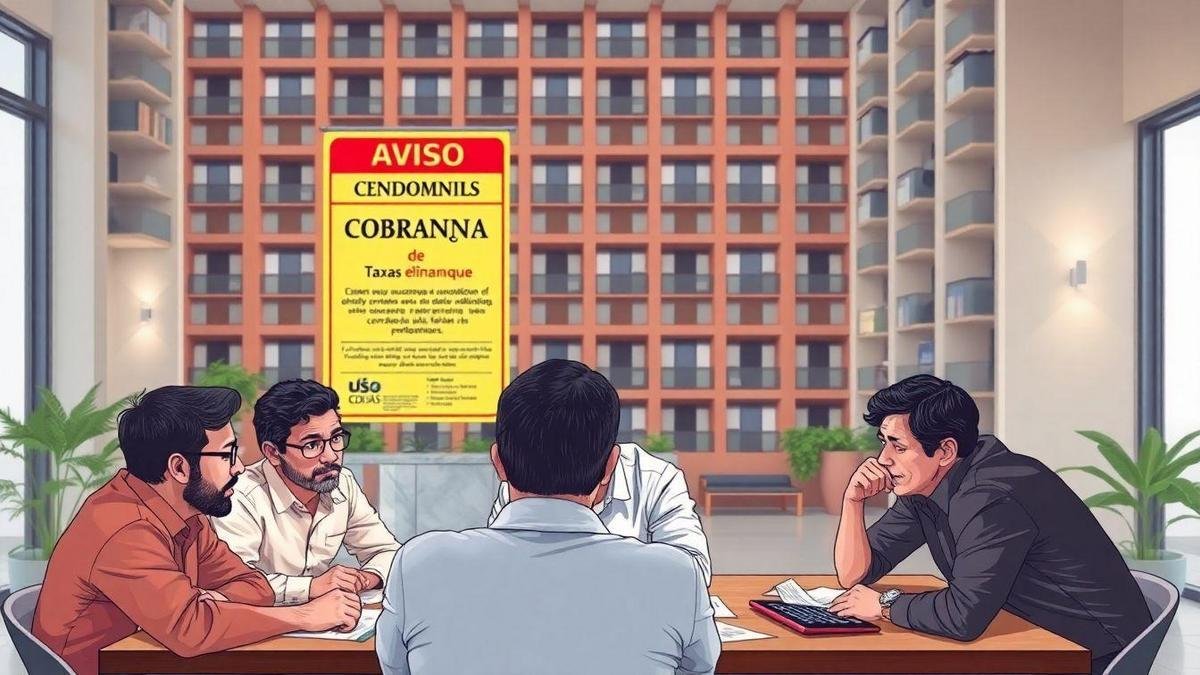Consequências financeiras da falta de pagamento de taxas condominiais