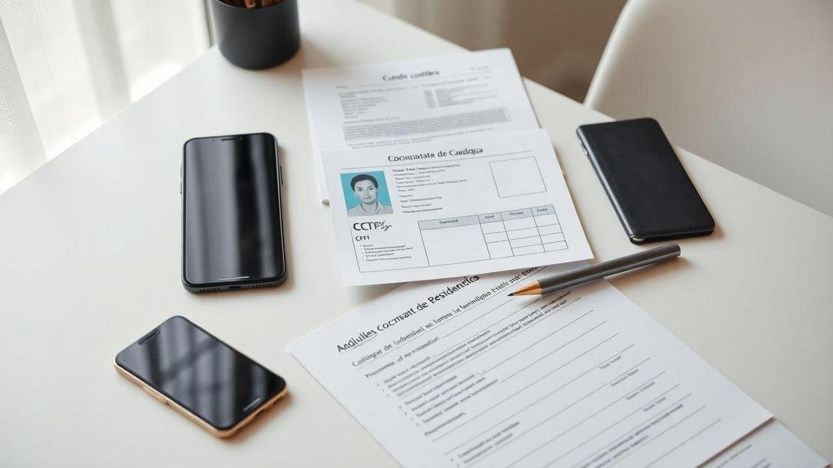 Cadastro e documentos essenciais para cadastro para 1412 reais