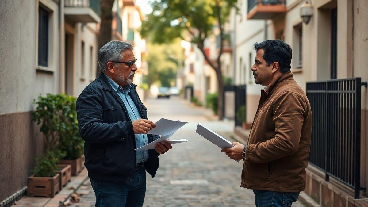 Registro, compensação e resolução de conflitos entre vizinhos